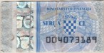 Croatia tax stamp