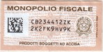 Italy tax stamp
