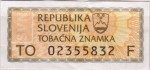 Slovenia tax stamp