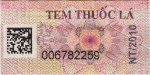 Vietnam tax stamp